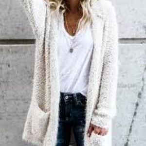 NEW Vici Long Sleeves Cozy Open Front Cardigan